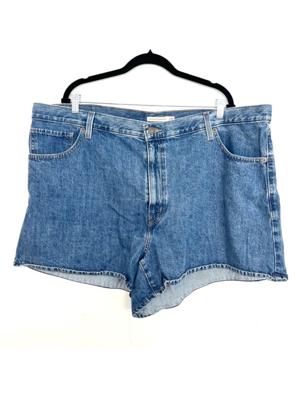 Levi's High Waisted Mom Shorts Denim‎ Jean Shorts 24W